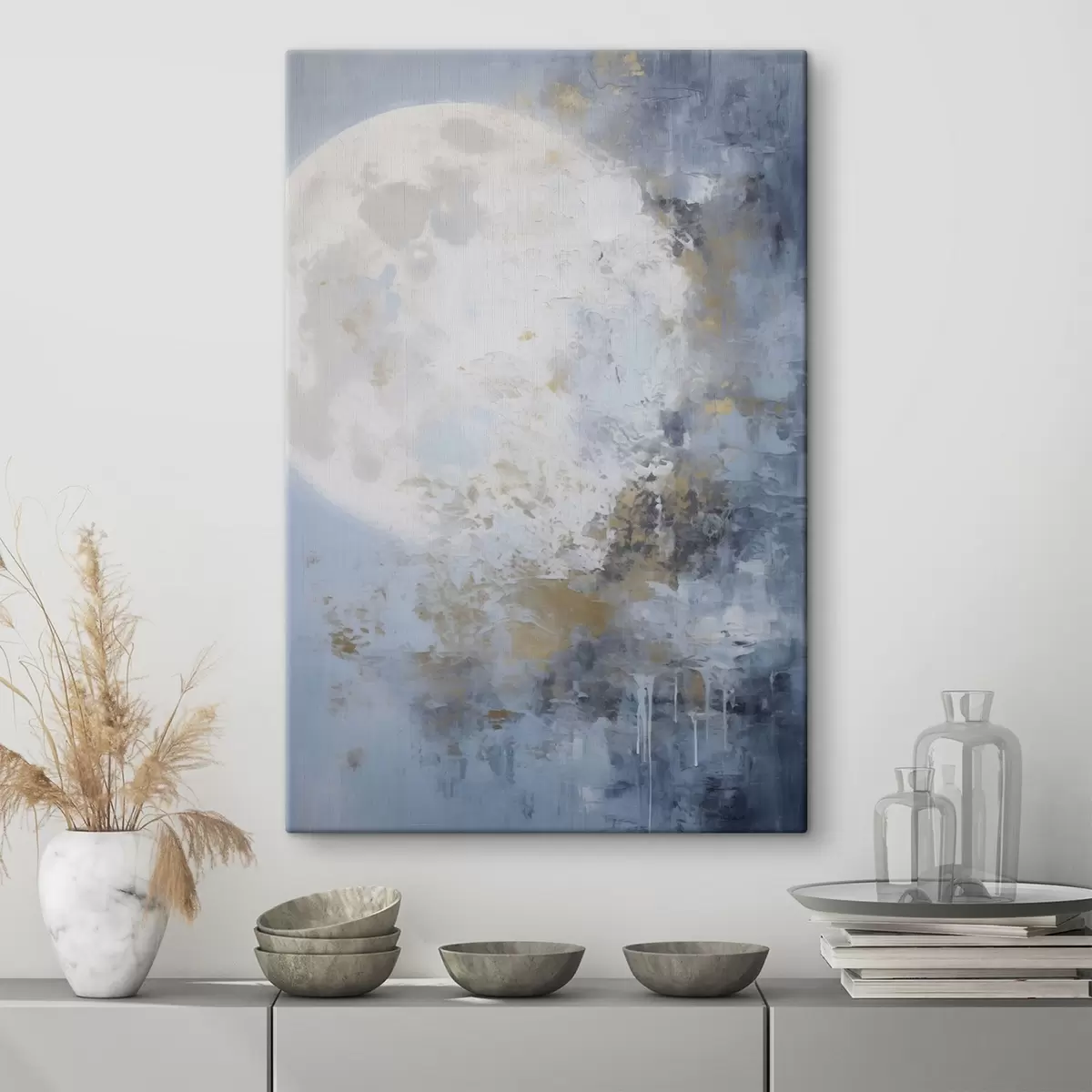 Wandbilder Mondabstraktion s46125