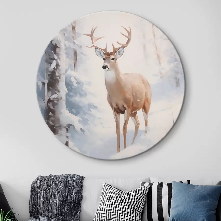 Wandbilder Hirsche r46128