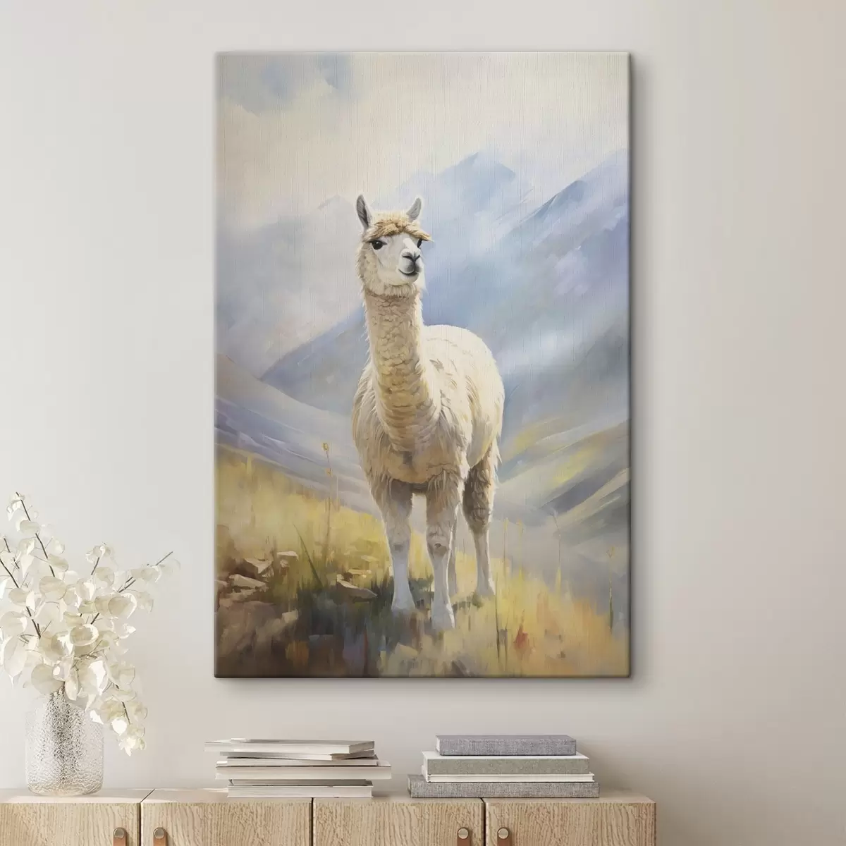 Wandbilder Lama s46196