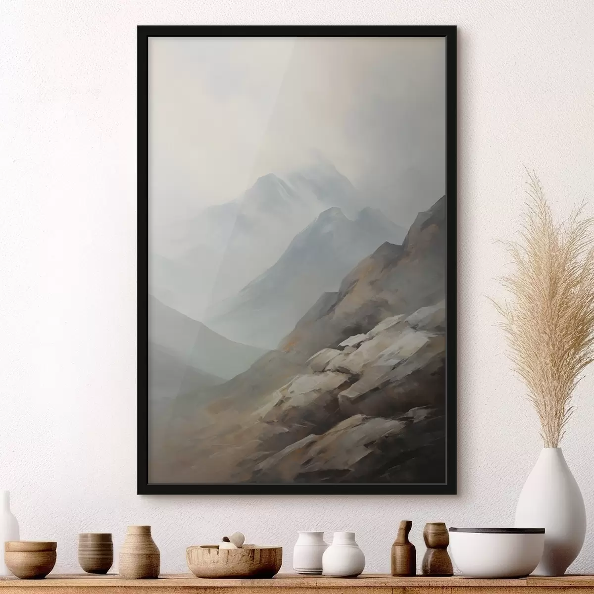 Poster Berglandschaft f46201