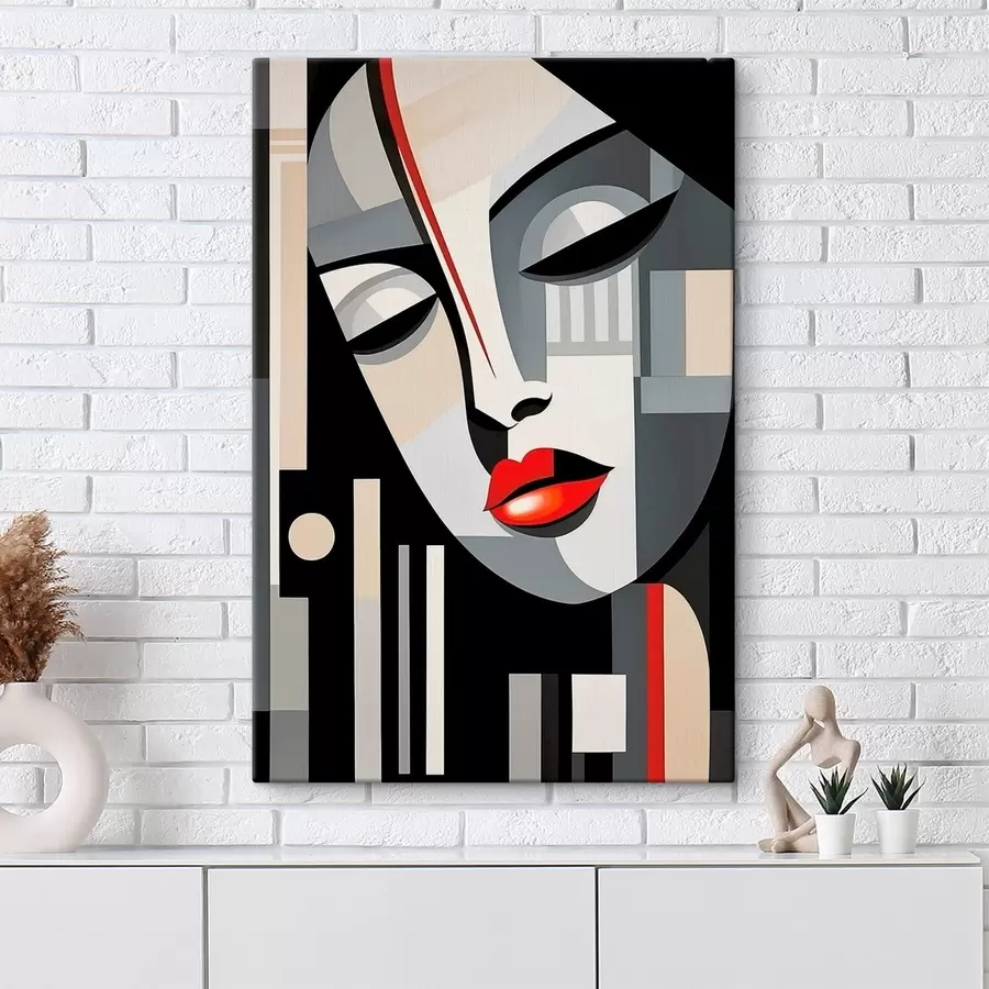 Wandbilder Abstraktes Gesicht s46213