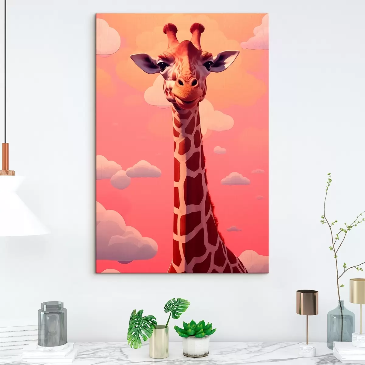 Wandbilder Giraffe s46221