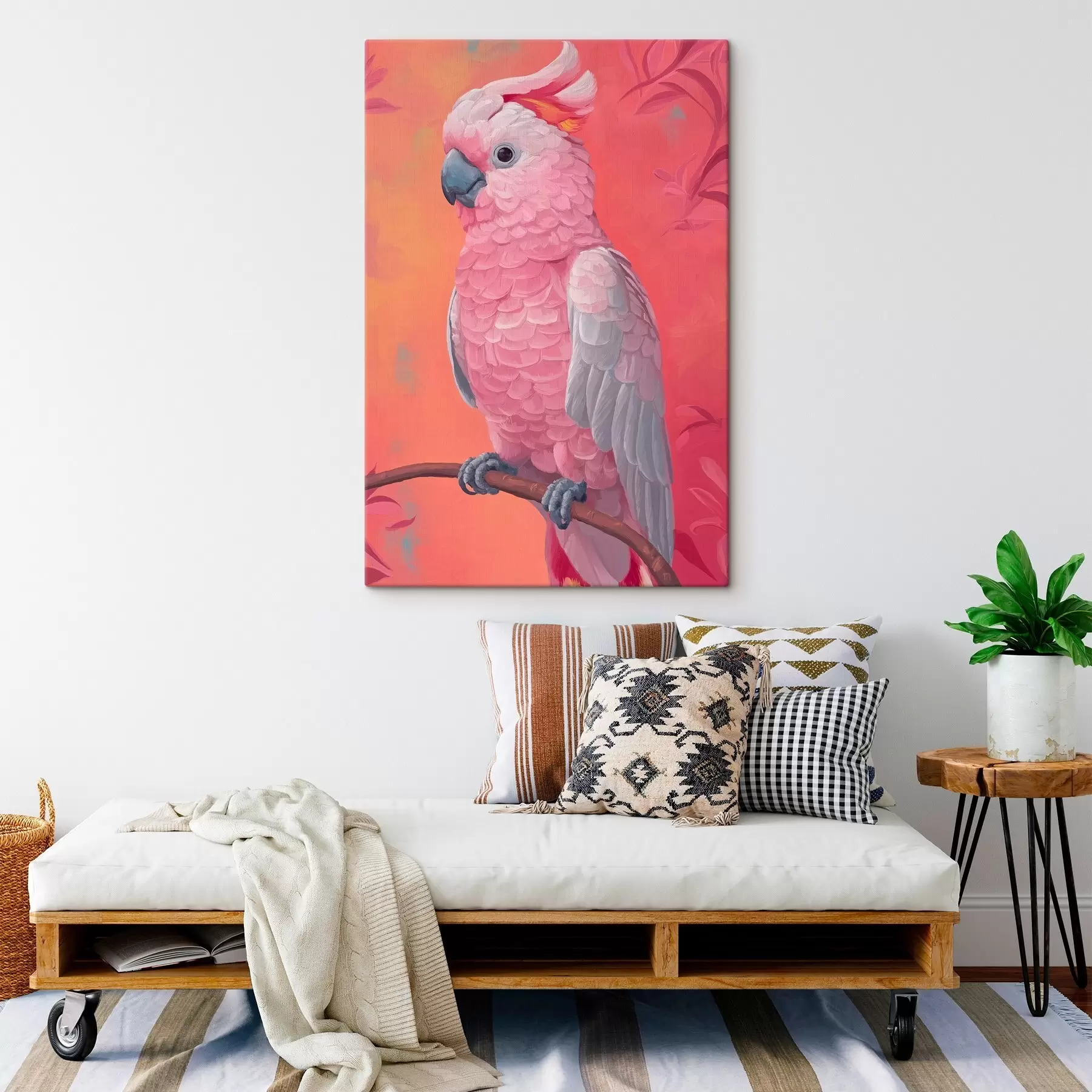 Wandbilder Papagei s46222