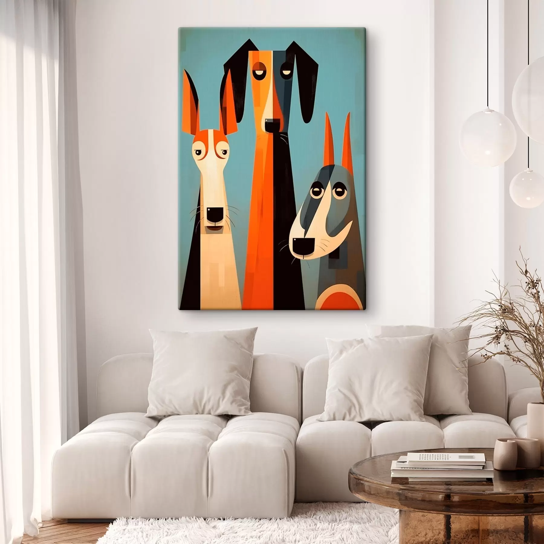 Wandbilder Zusammenfassung Hunde s46236