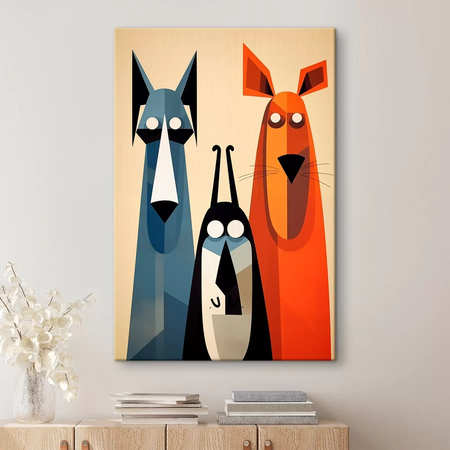 Wandbilder Zusammenfassung Hunde s46237