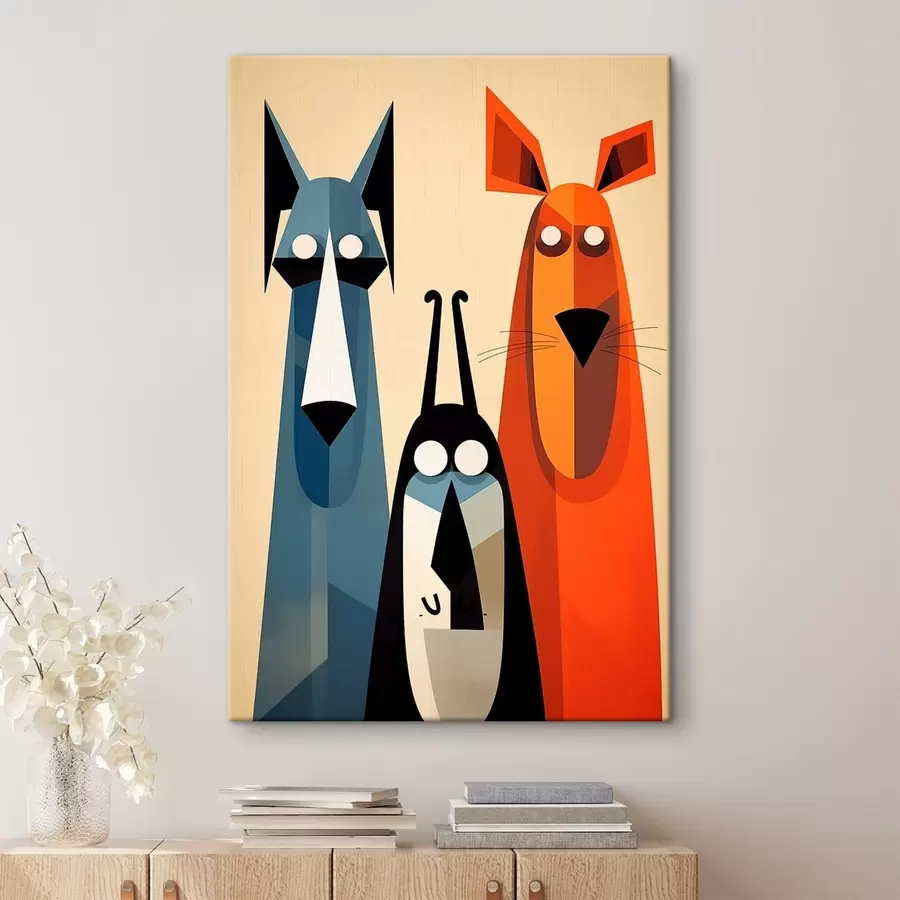 Wandbilder Zusammenfassung Hunde s46237