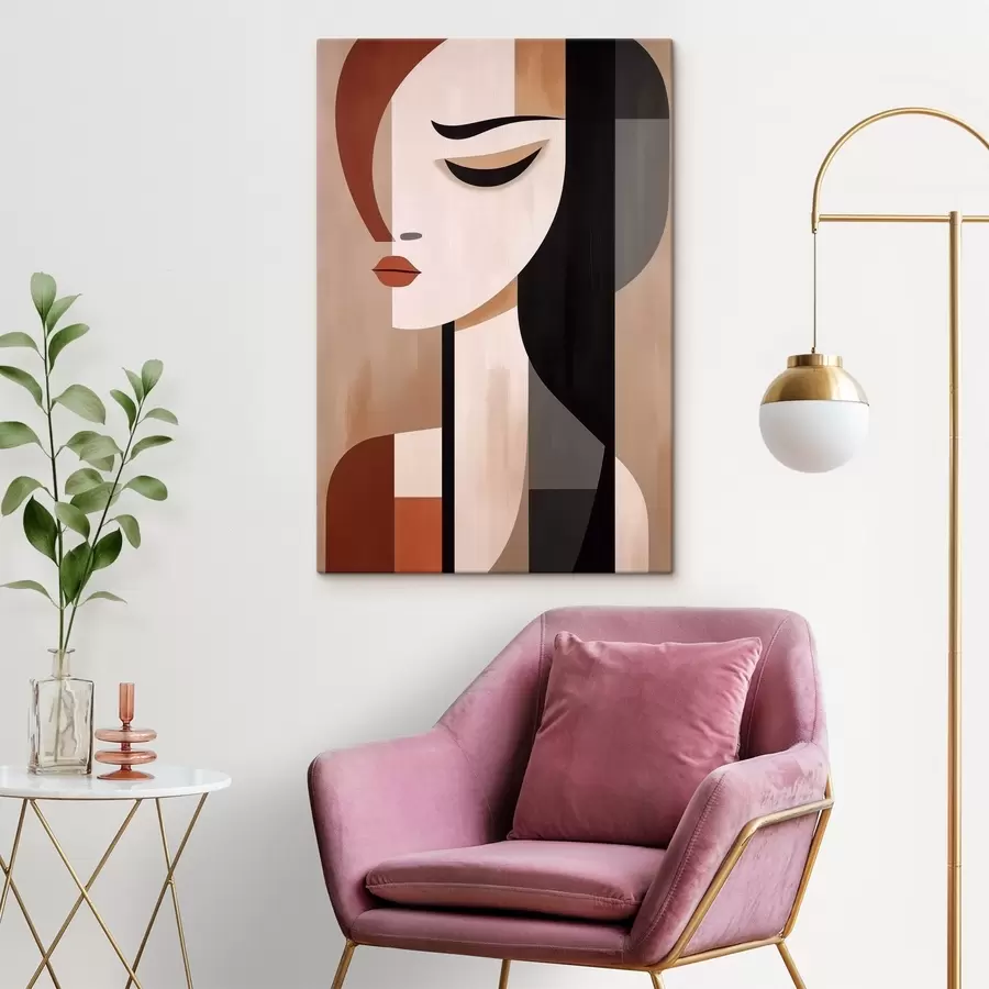 Wandbilder Abstrakte Gesichter s46242