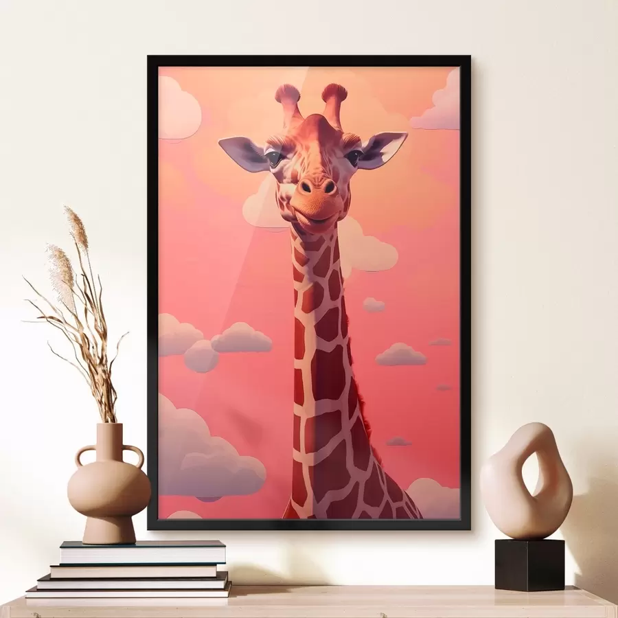 Fototapete Giraffe f46221