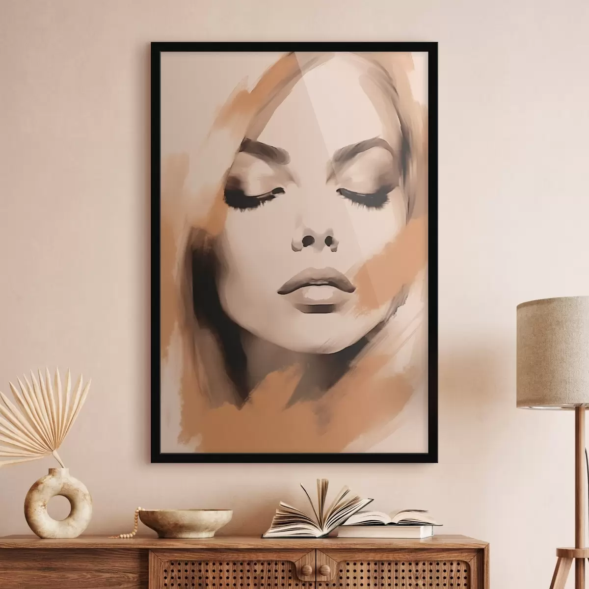 Poster Weibliches Porträt f46247