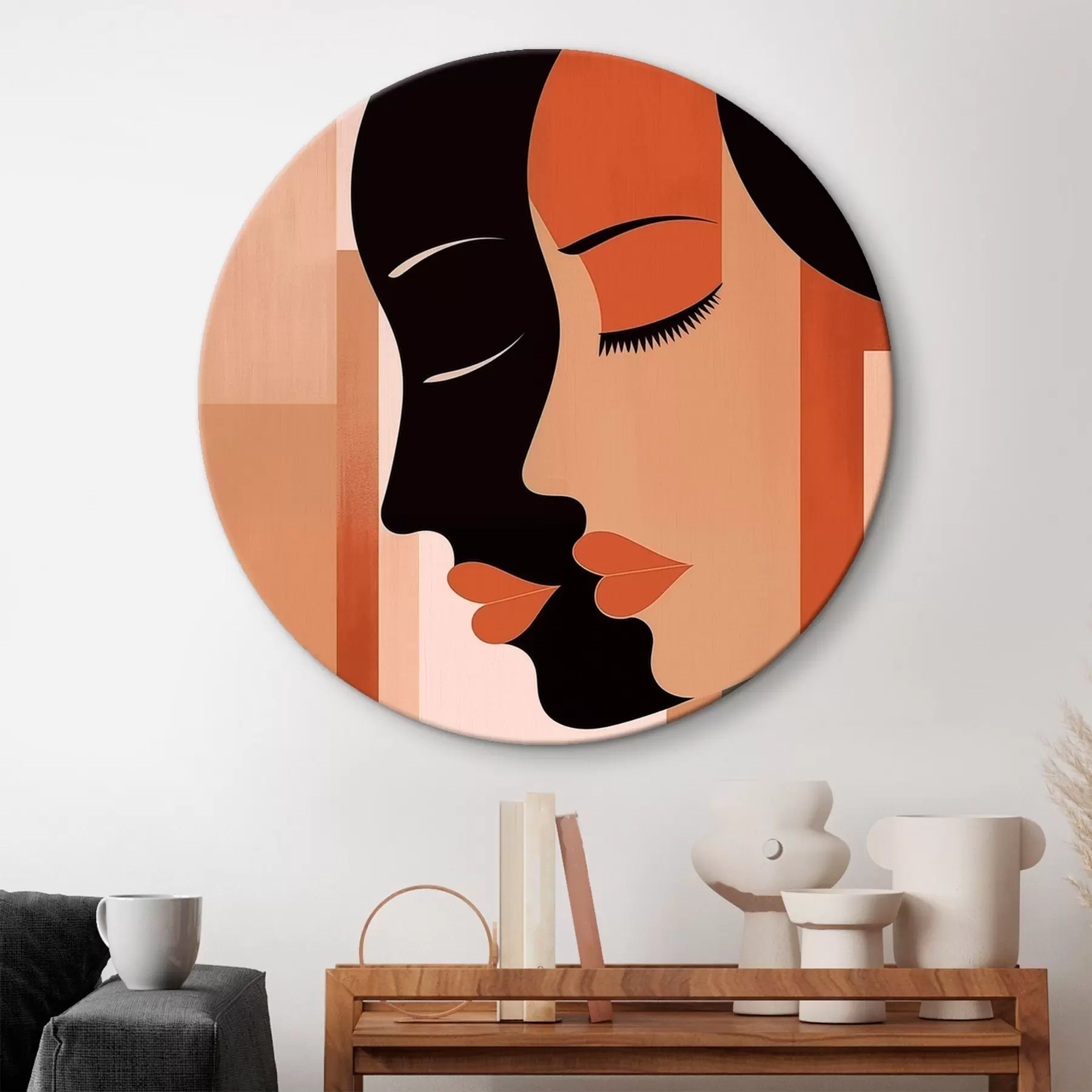 Wandbilder Abstrakte Gesichter r46241