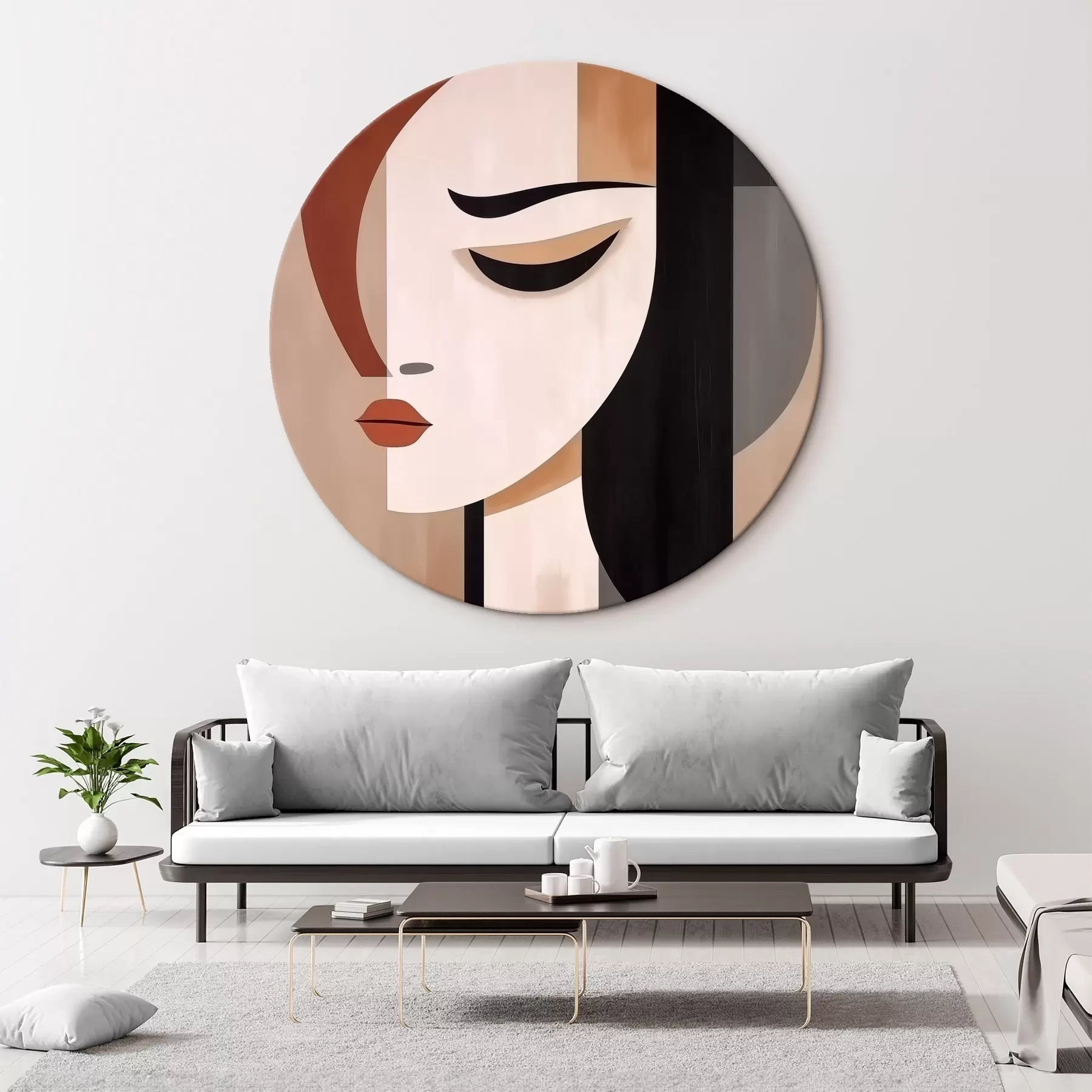 Wandbilder Abstrakte Gesichter r46242