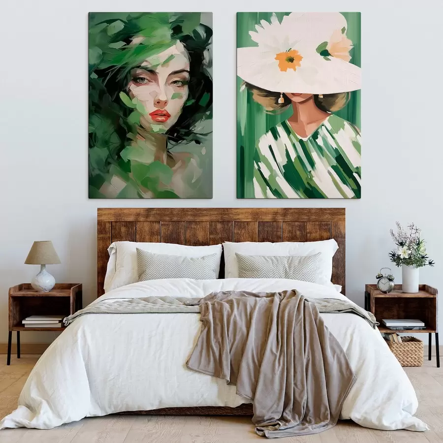 Wandbilder Weibliche Porträts m00844