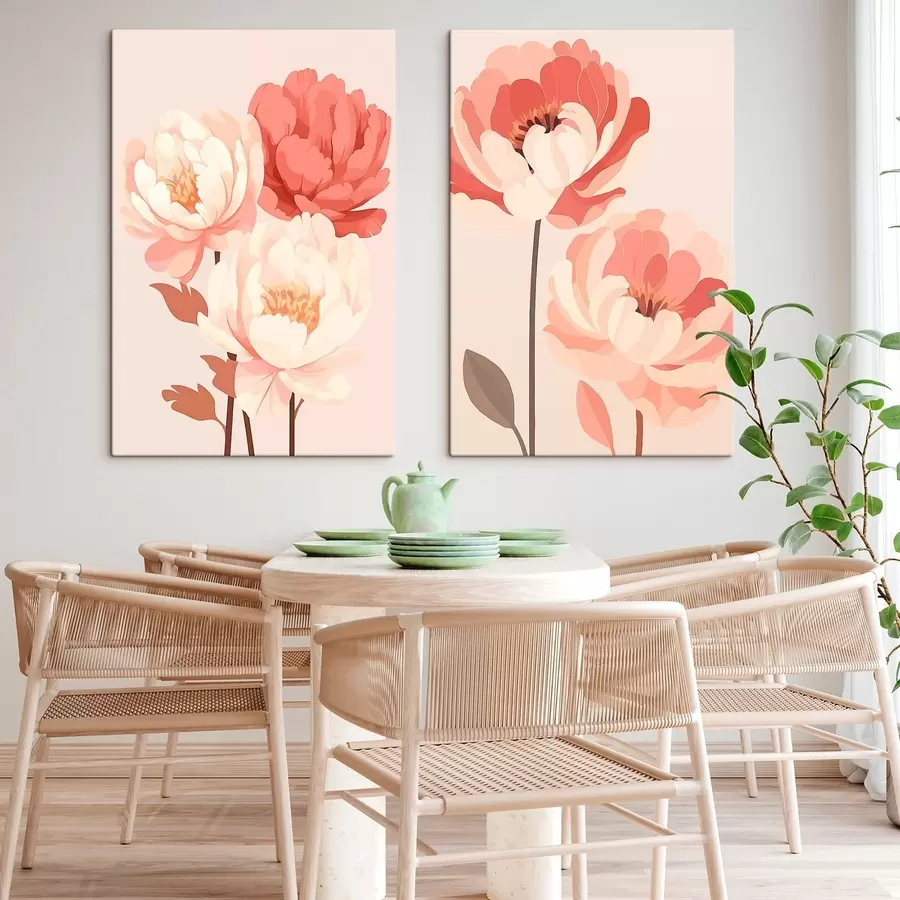 Wandbilder Pfingstrosen m00850