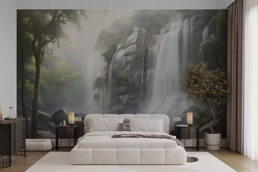 Fototapete Wasserfall w04721