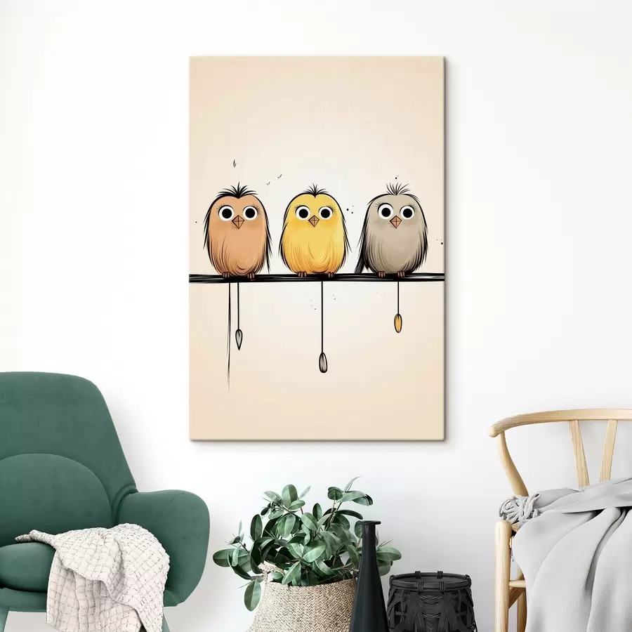 Wandbilder Süße Küken s46071