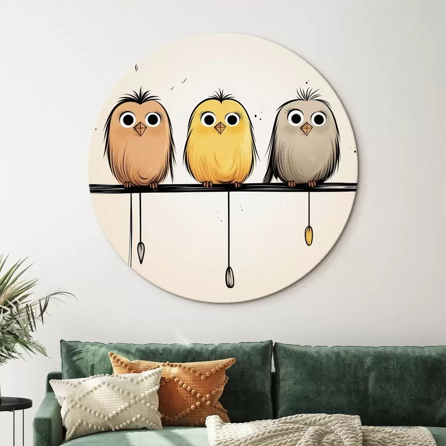 Wandbilder Süße Küken r46071