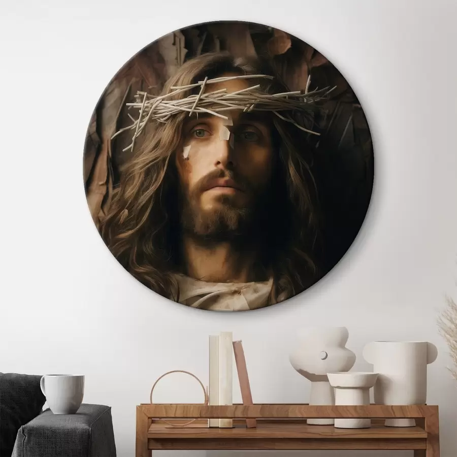 Wandbilder Porträt von Jesus r46078