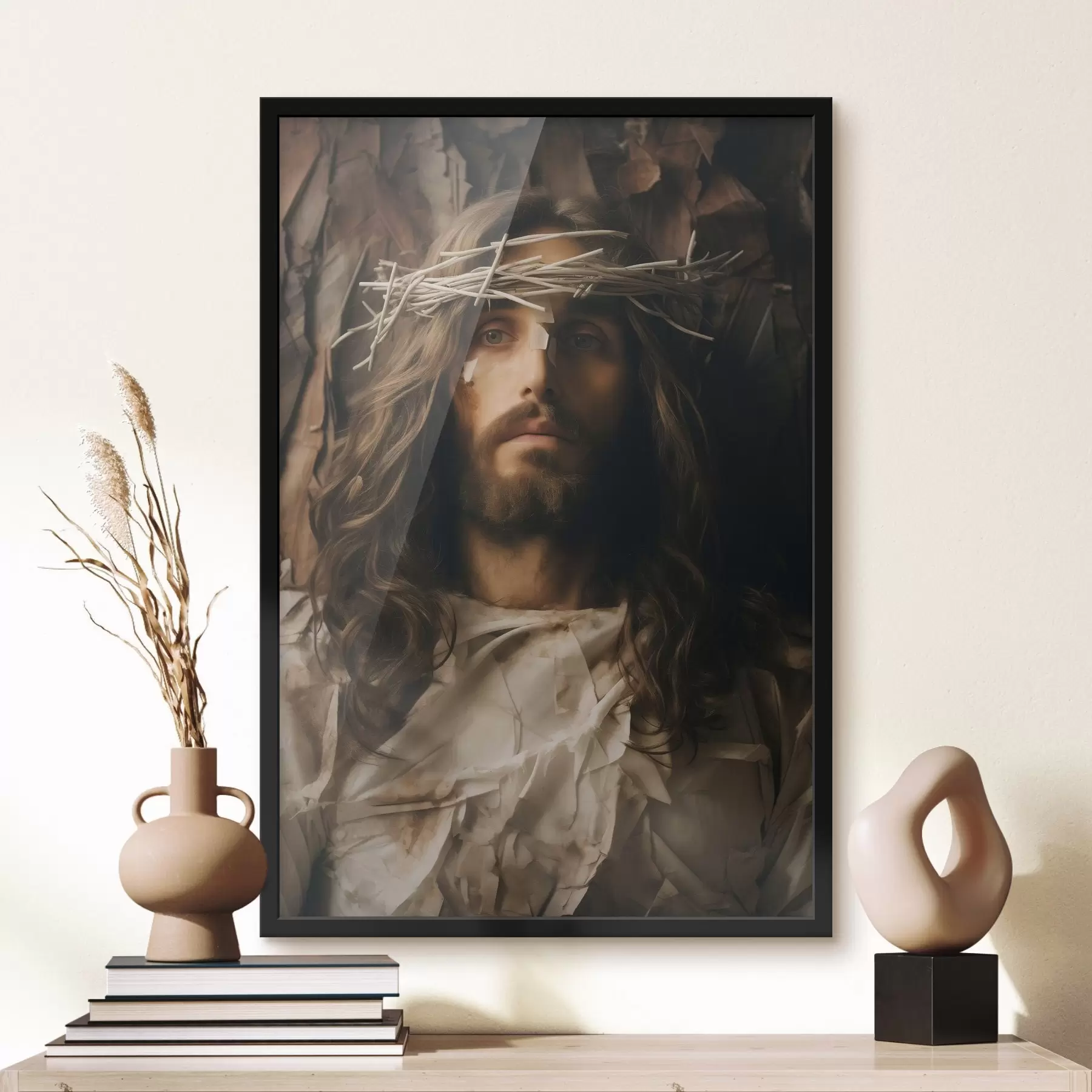 Fototapete Porträt von Jesus f46078