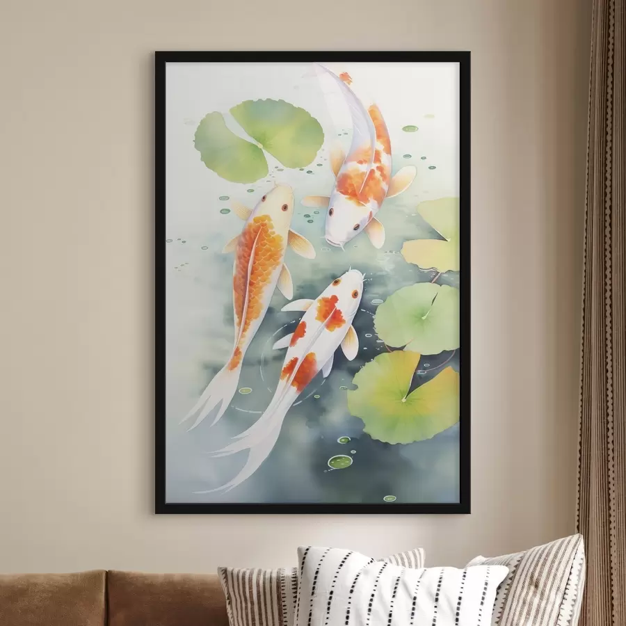 Fototapete Drei Fische f46085