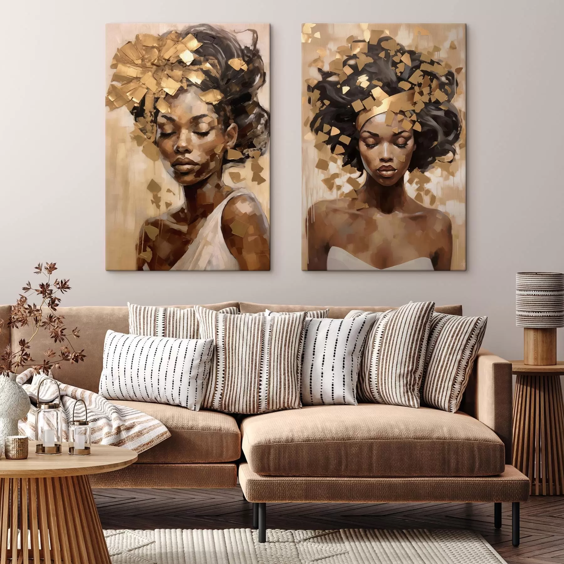 Wandbilder Porträts von Frauen m00855