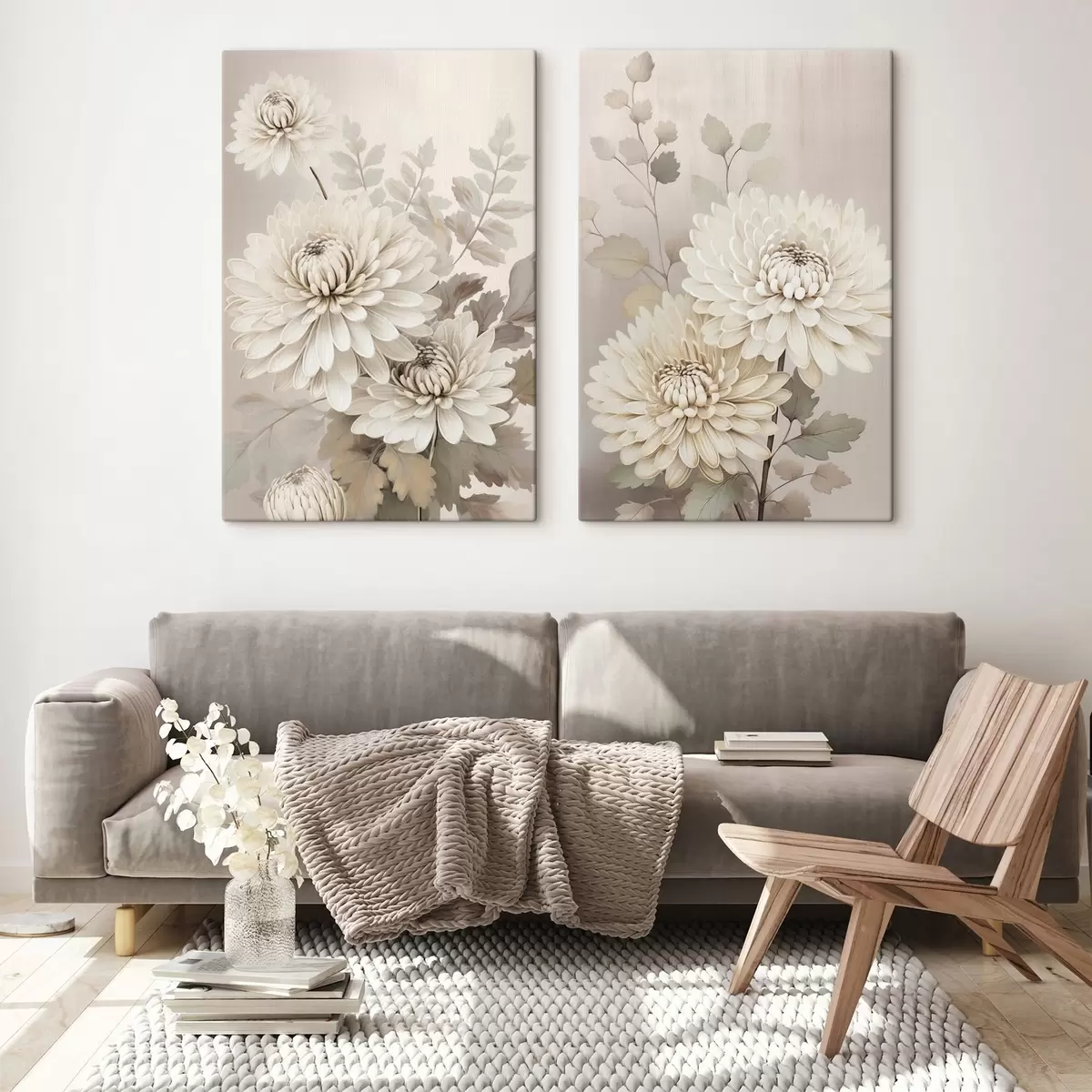 Wandbilder Abstrakte Chrysanthemen m00856