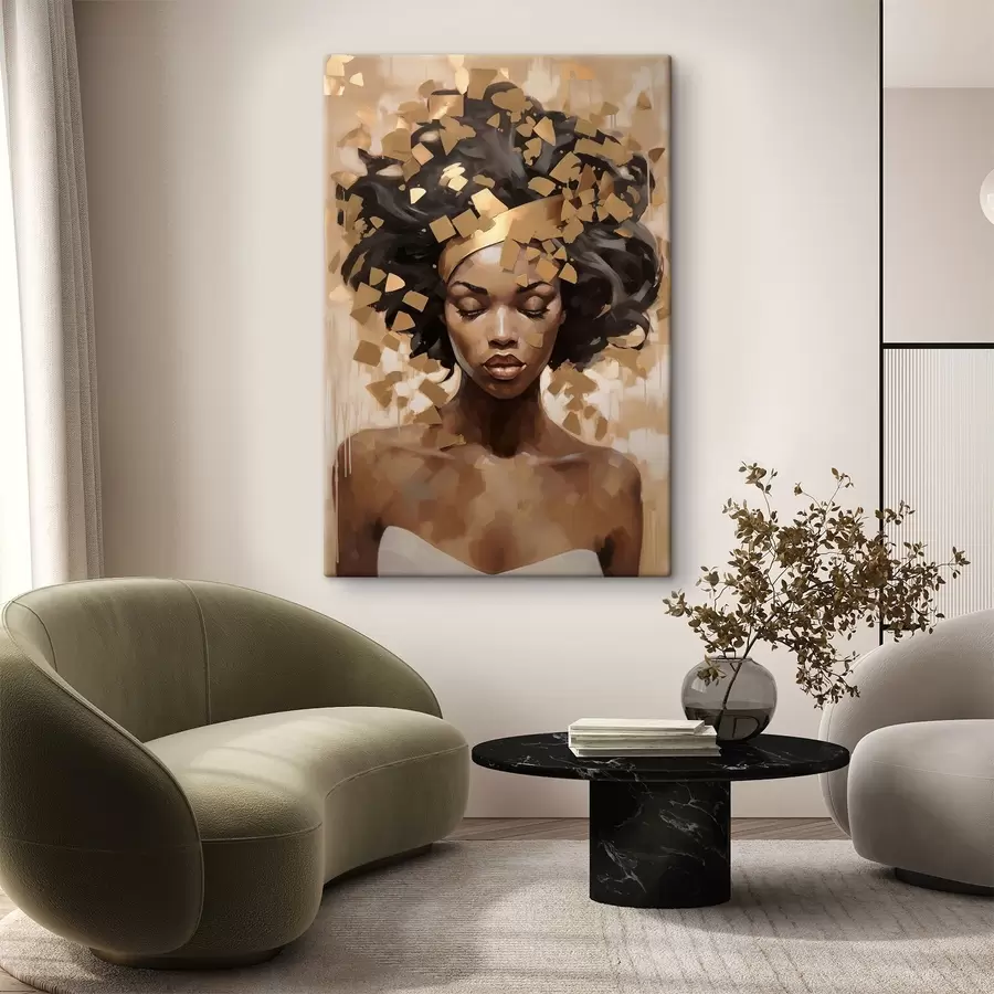 Wandbilder Porträt einer Frau s46259