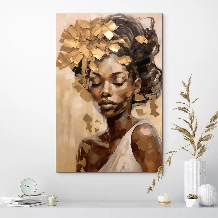 Wandbilder Porträt einer Frau s46260