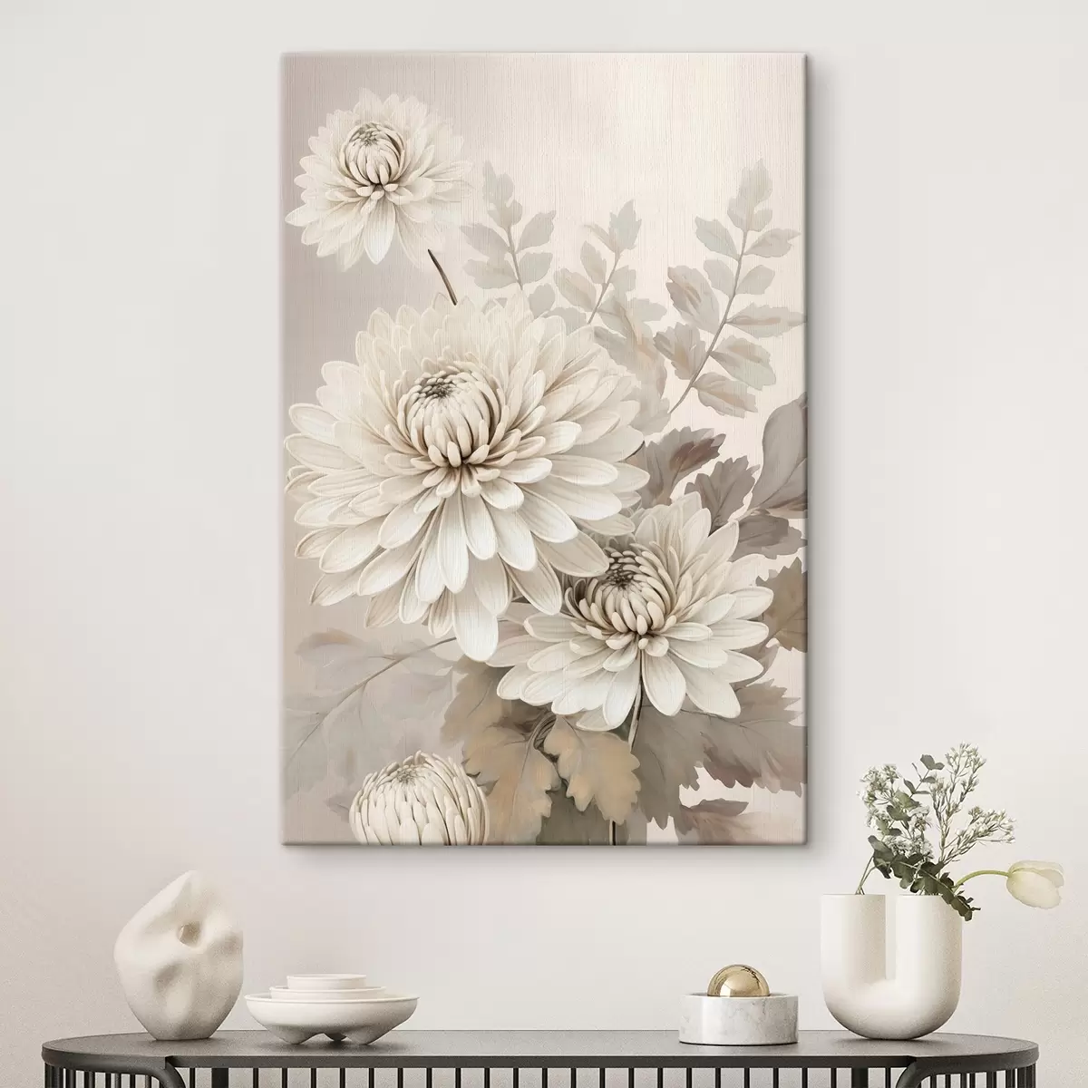 Wandbilder Abstrakte Chrysanthemen s46261