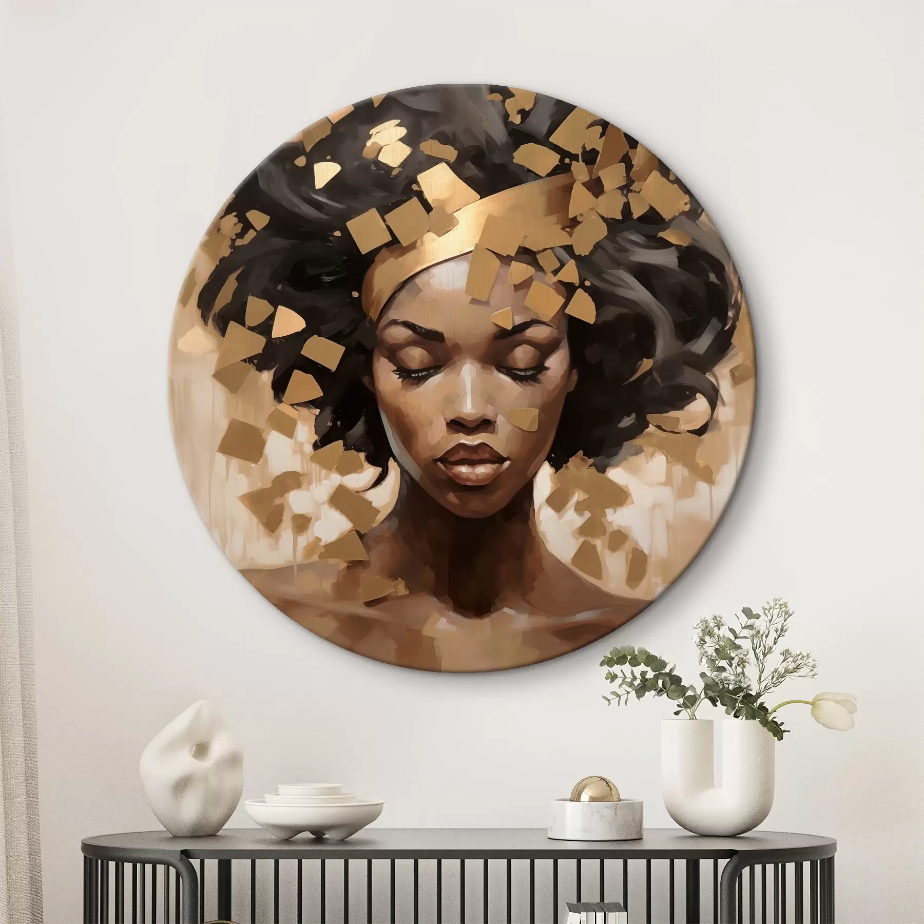 Wandbilder Porträt einer Frau r46259