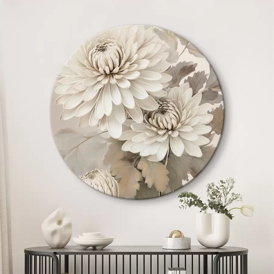 Wandbilder Abstrakte Chrysanthemen r46261