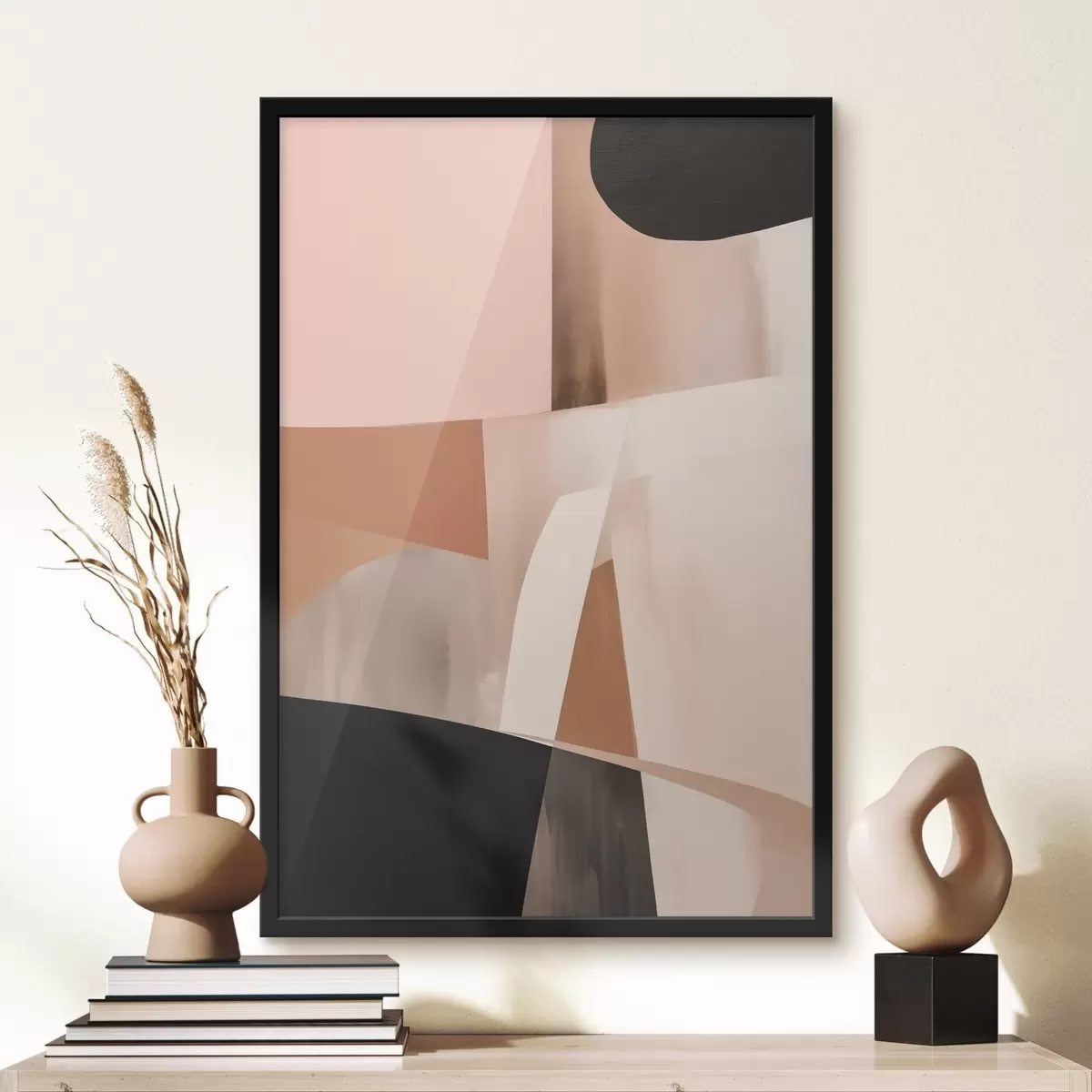 Poster Abstrakte Zusammensetzung f46134