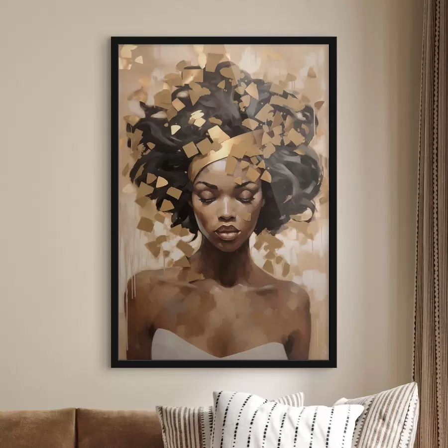 Fototapete Porträt einer Frau f46259