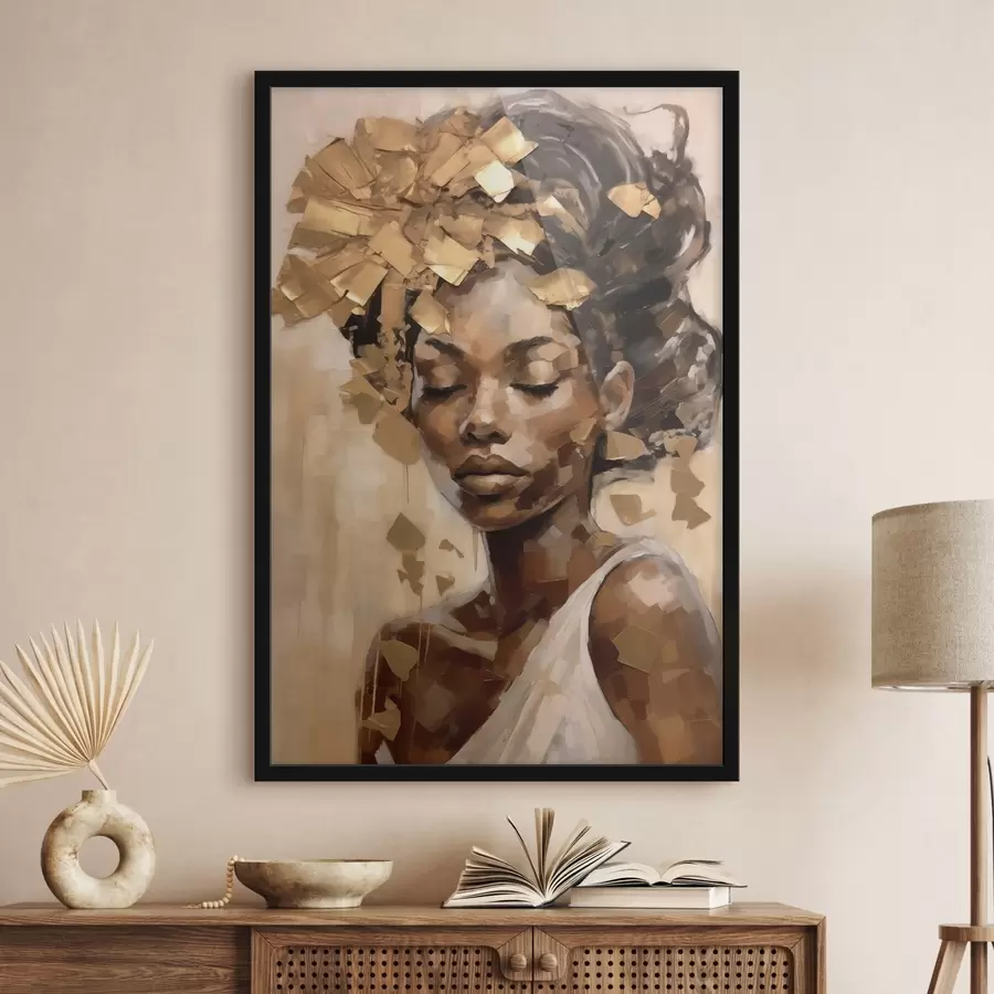 Fototapete Porträt einer Frau f46260