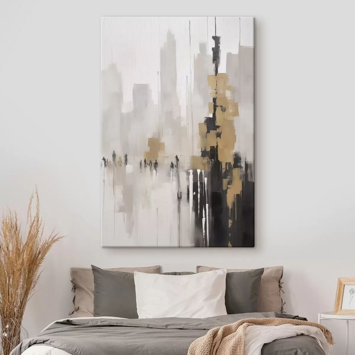 Wandbilder Abstrakte Stadtlandschaft s46305