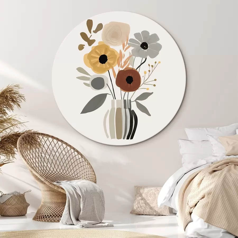 Wandbilder Blumen in einer Vase r46302