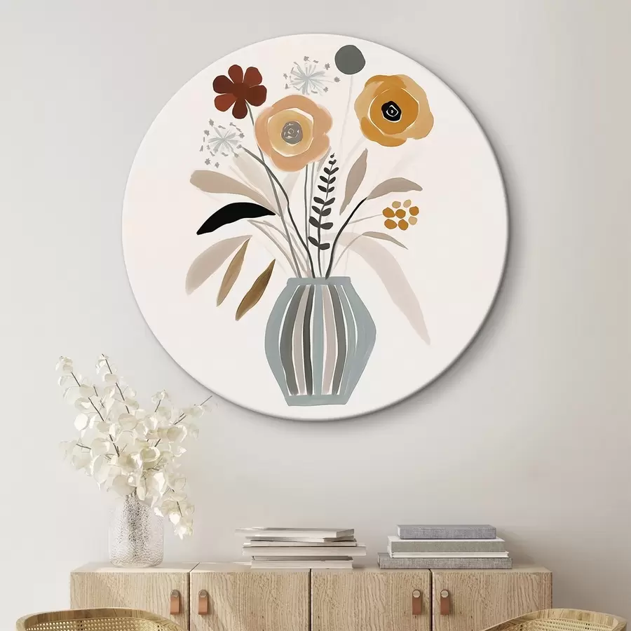 Wandbilder Blumen in einer Vase r46303