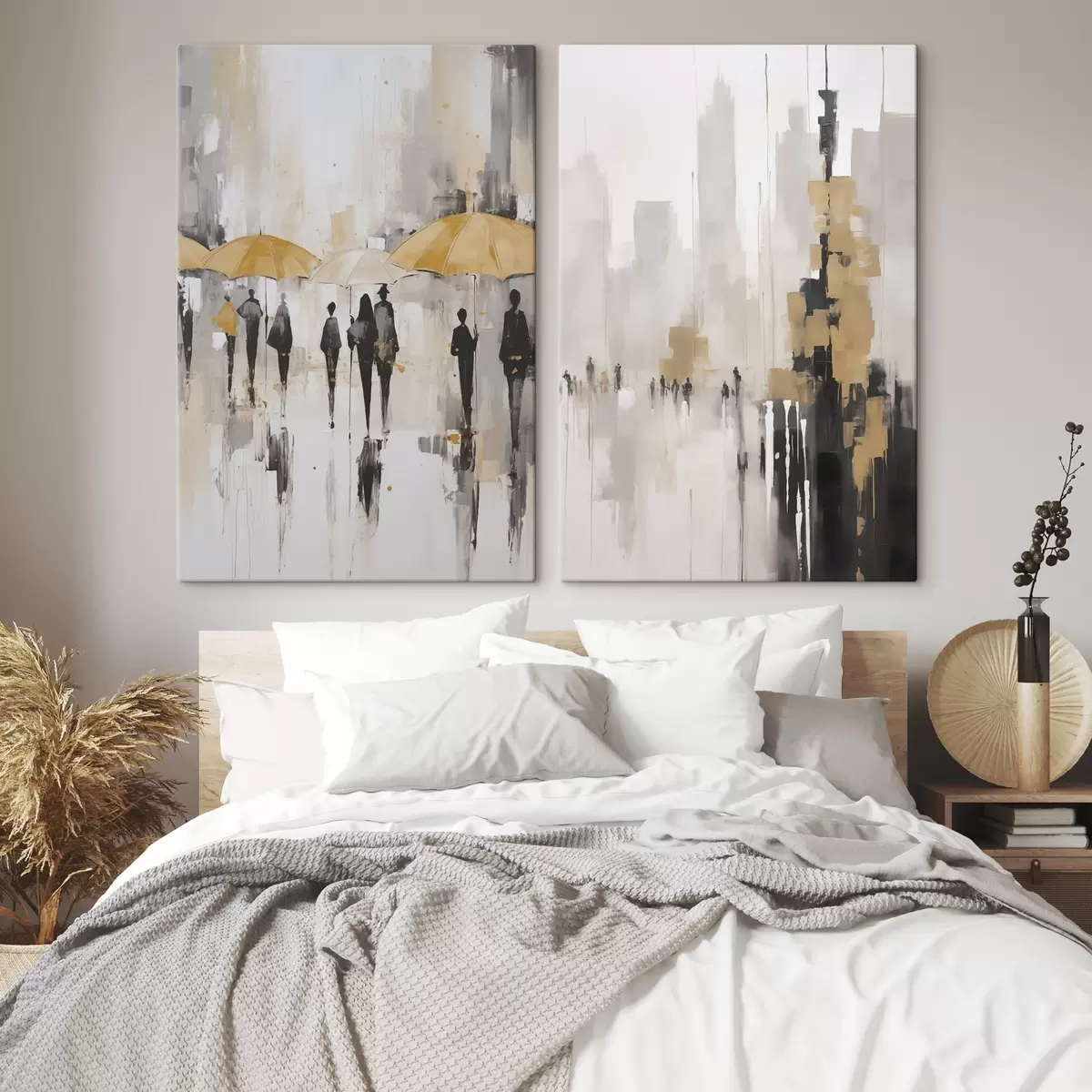 Wandbilder Abstrakte Stadtlandschaft m00873