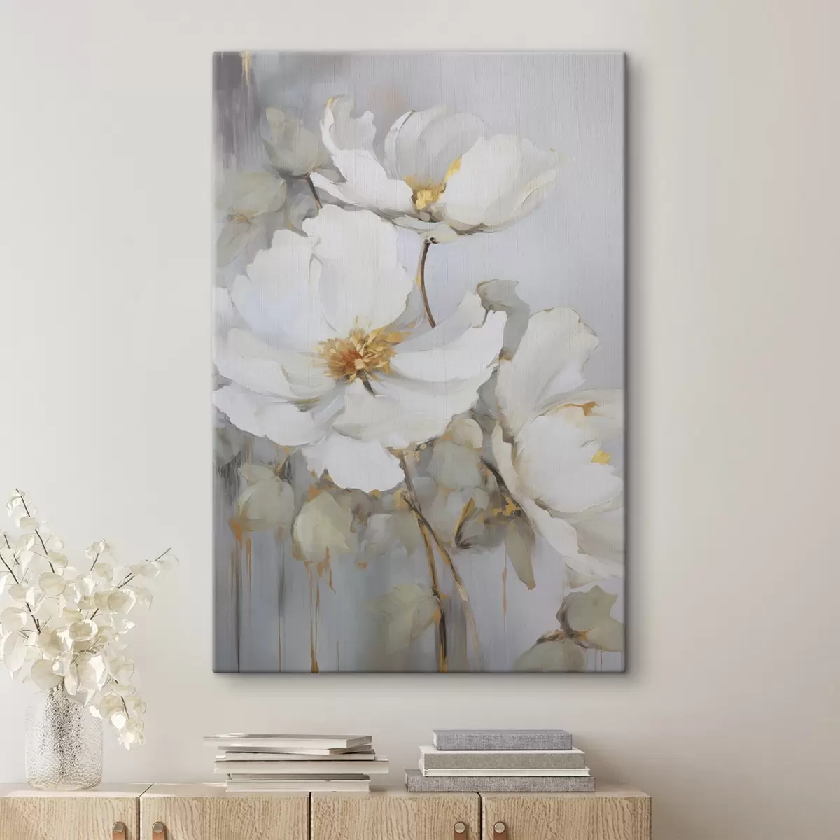 Wandbilder Abstrakte Blumen s46347