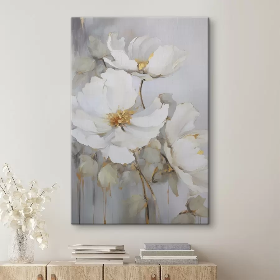 Wandbilder Abstrakte Blumen s46347