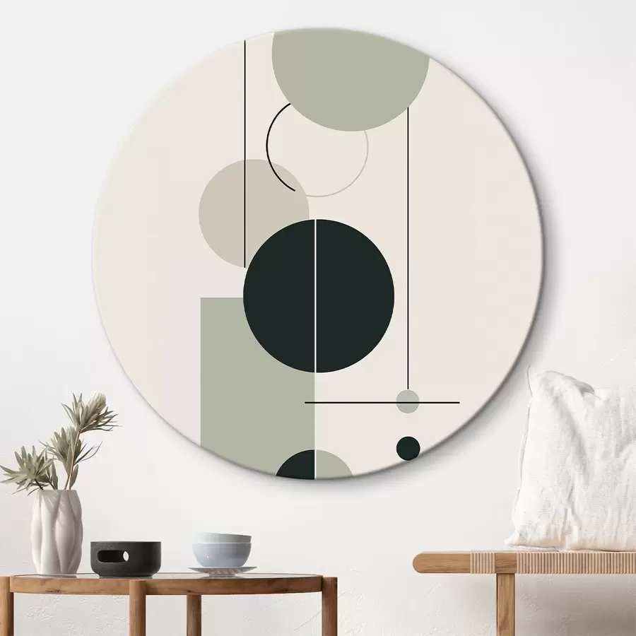 Wandbilder Geometrische minimalistische Abstraktion r46352