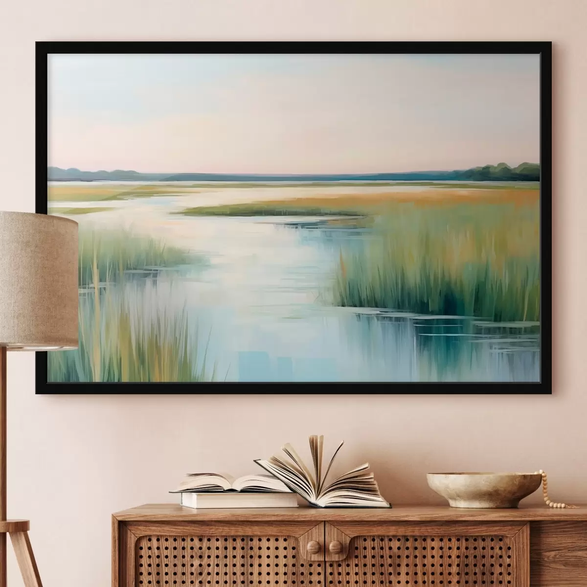 Poster Sommerlandschaft f46409