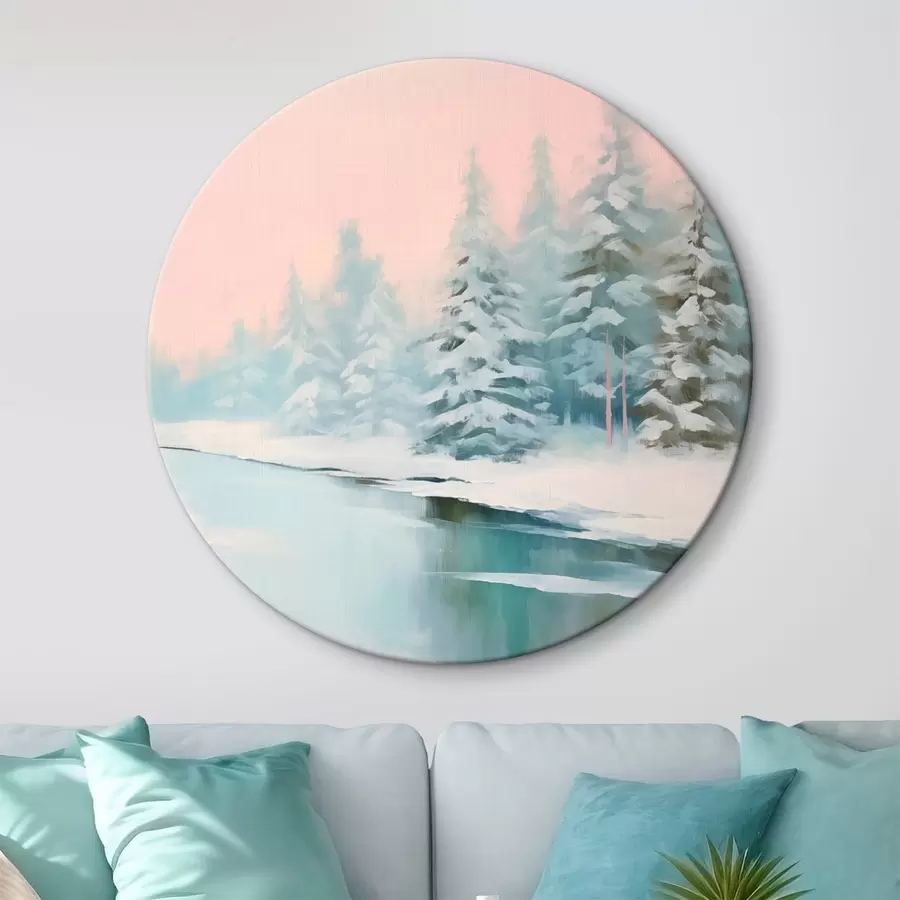 Wandbilder Winterlandschaft r46408