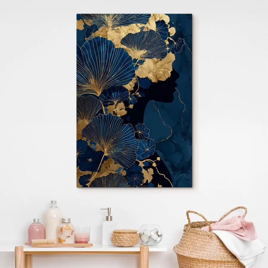 Wandbilder Abstrakte Blätter s46367