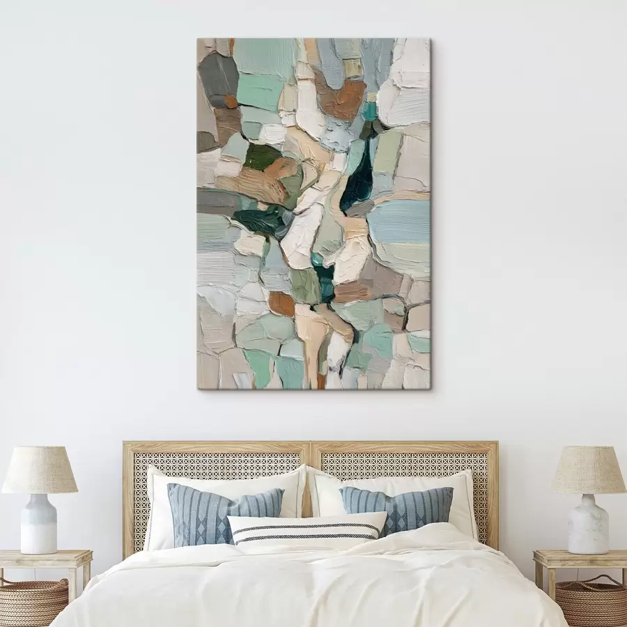 Wandbilder Strukturierte Striche s46371