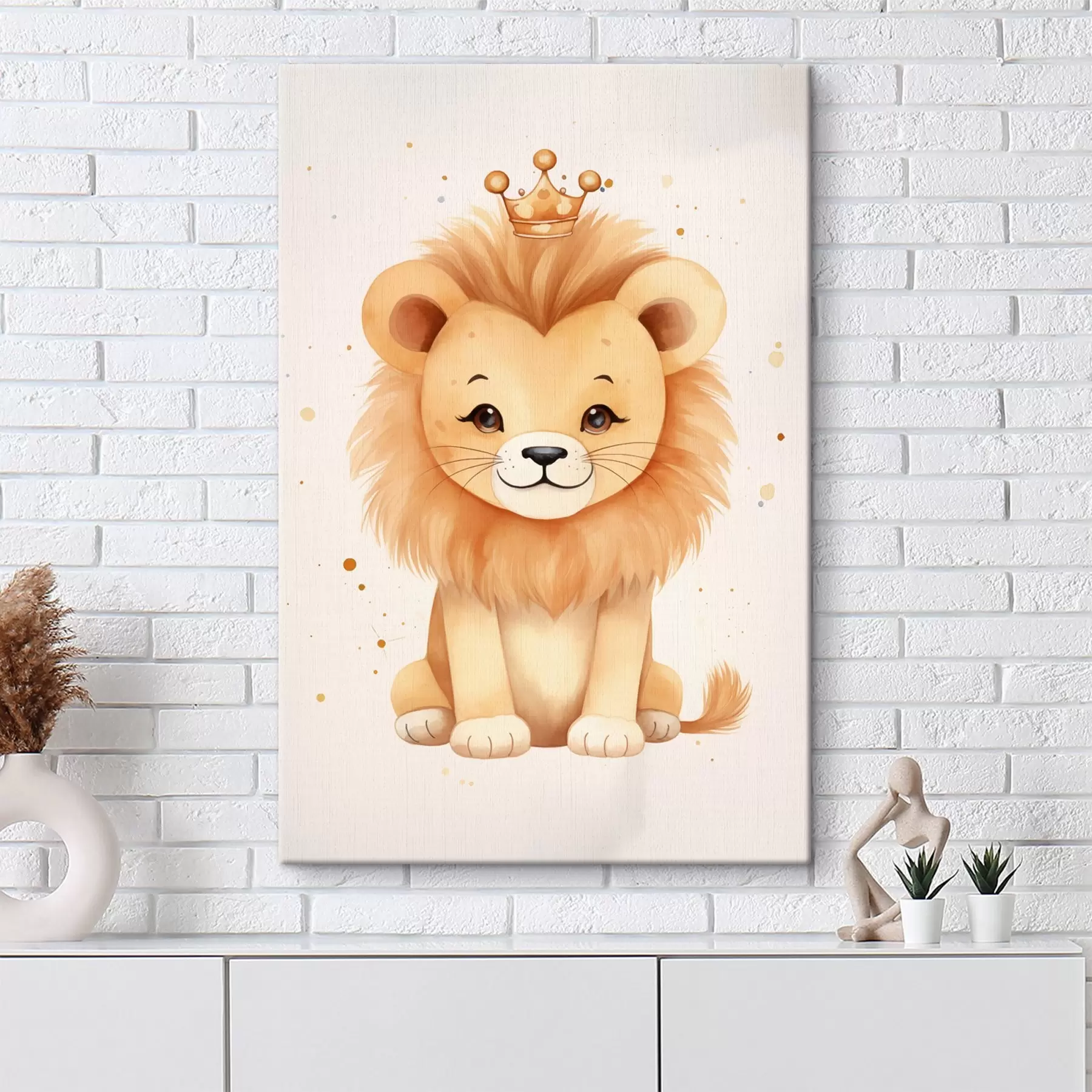Wandbilder Löwe s46384