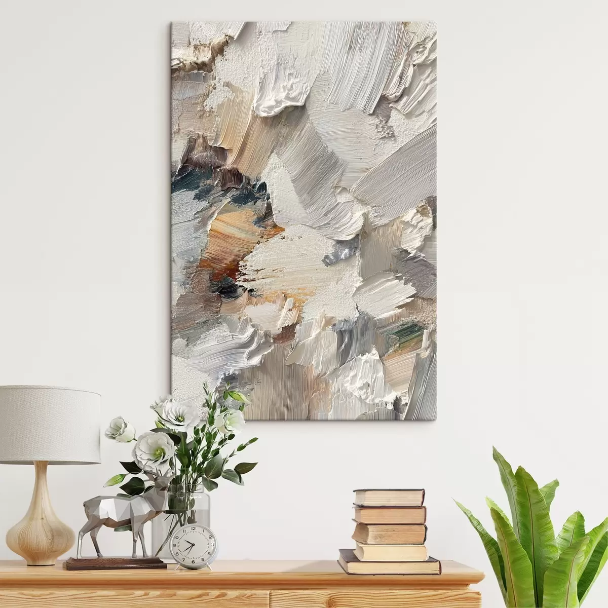 Wandbilder Strukturierte Striche s46386