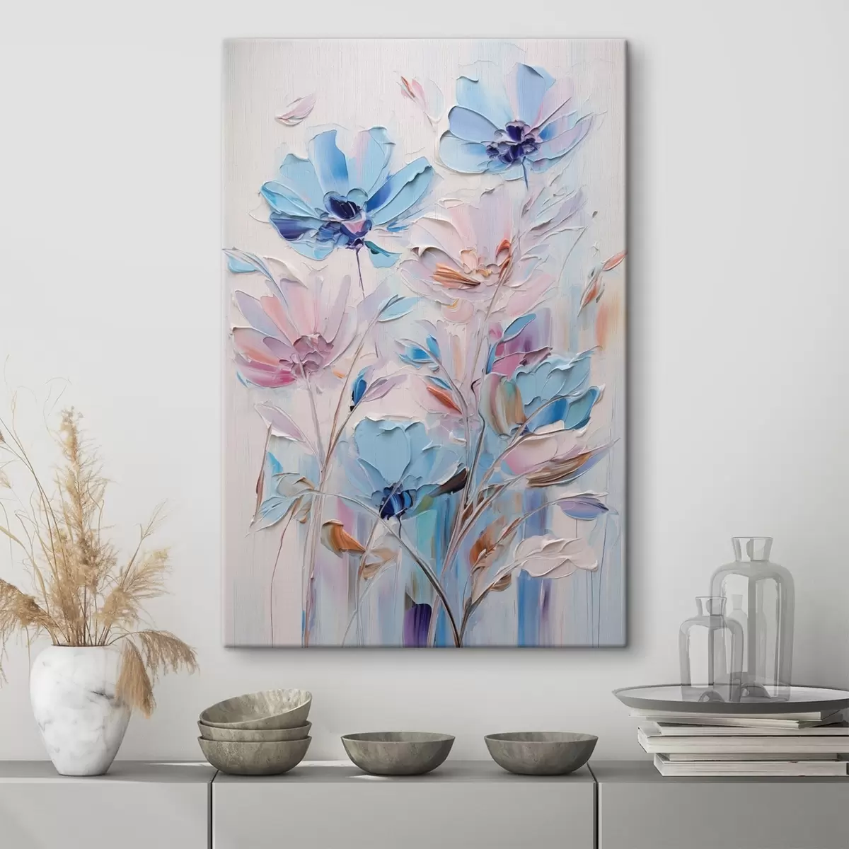 Wandbilder Gemalte Blumen s46392