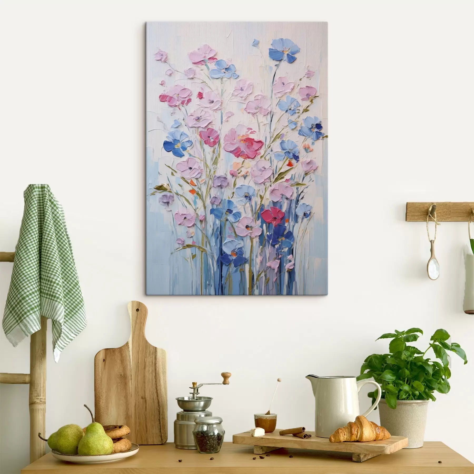 Wandbilder Gemalte Blumen s46395