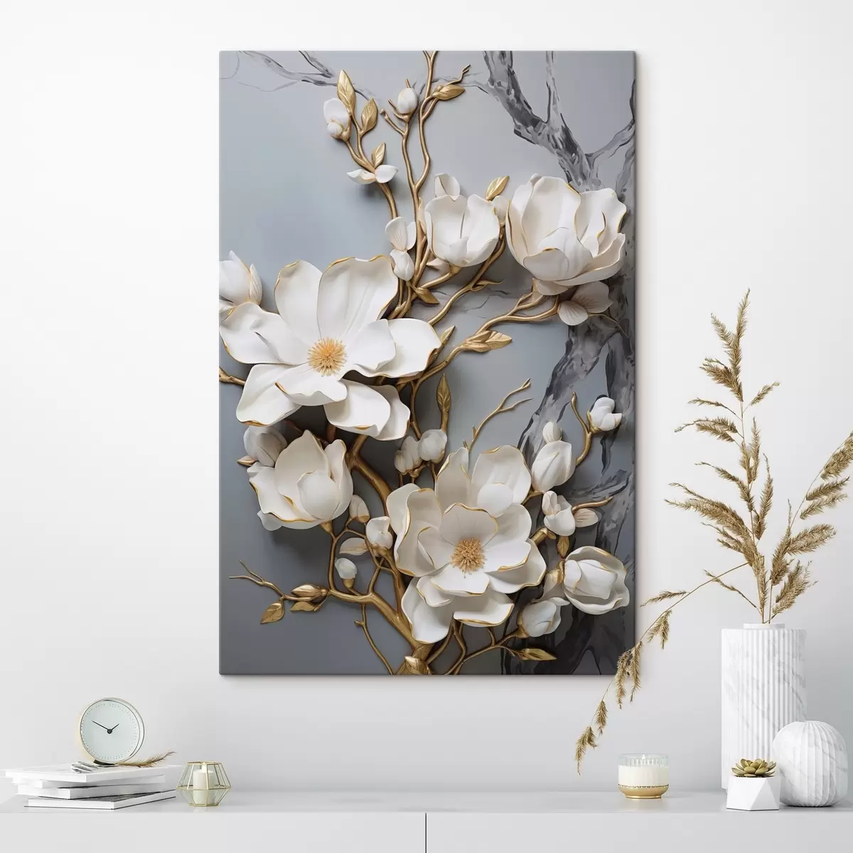 Wandbilder Abstrakte Blumen s46401