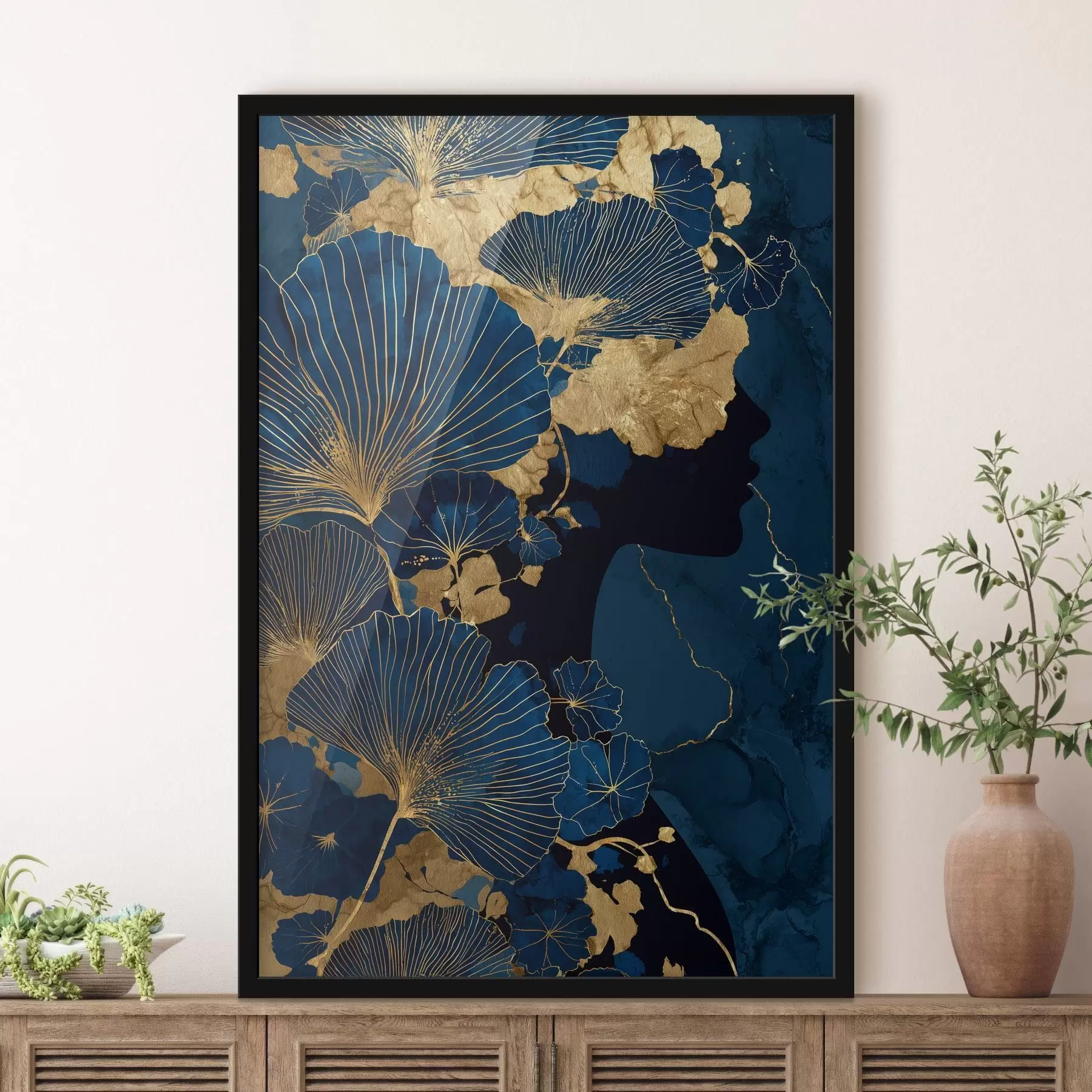 Fototapete Abstrakte Blätter f46367